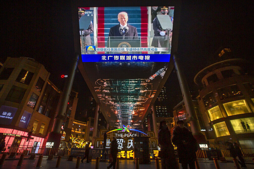 APTOPIX Inauguration Biden China